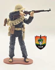 VIETNAM Viet Cong Rifleman w/ Gear -Marauder GR 1:18 Scale 4″ GI Joe Type Figure