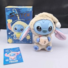 Miniso Stitch Eat Something Before Sleep Series Vinyl Figure Confirmed Blind Box