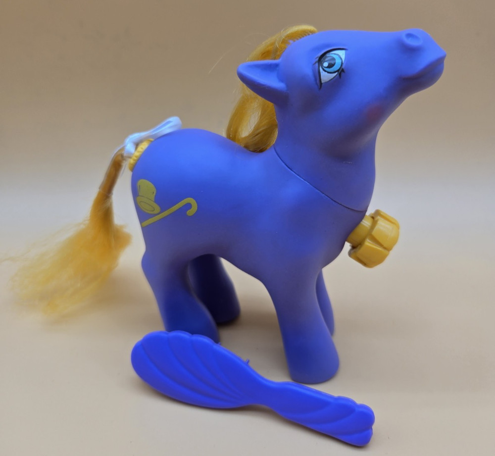 My Little Pony G1 Dance N Prance Tap Dancer MLP GUC Purple w/Brush