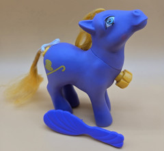 My Little Pony G1 Dance N Prance Tap Dancer MLP GUC Purple w/Brush