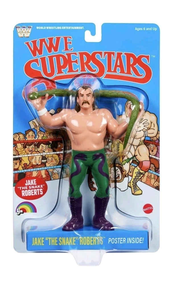PRESALE WWE Superstars – LJN – Jake “The Snake” Roberts Action Figure August 1st