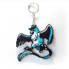 Arcanine, Articuno, Charmander, Dragonite, Jigglypuff, Keychain Pack. 3D Printed