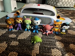 Octonauts Above & Beyond Octoray Lights & Sounds Transforming 13 Inch Playset
