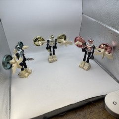 Vintage Mego Micronauts Acroyears, All 3 Colors, Complete