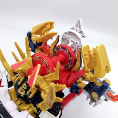 BANDAI Mini pla Megazord Power Rangers Samurai Super Sentai Shinkenger Haoh set