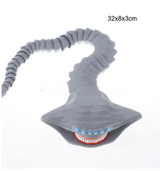 4PC 3D Printed Sea Monster Bloop Gran Maja Action Figure Toy Collectible Set