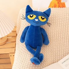 15 in ZU Cartoon Character Pete the Cat Plush Doll Soft Stuffed Cats Toys Kawaii