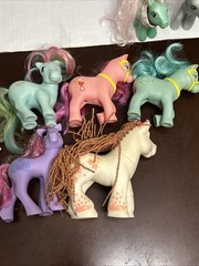 My Little Pony G1 80s 90s 2000s Huge Lot Of 31 Babies Adults Seahorse Miniatures