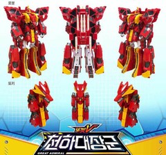 TOBOT V Galaxy Detectives 13.5″ Commander Universe Tank Man Invincible Combiner