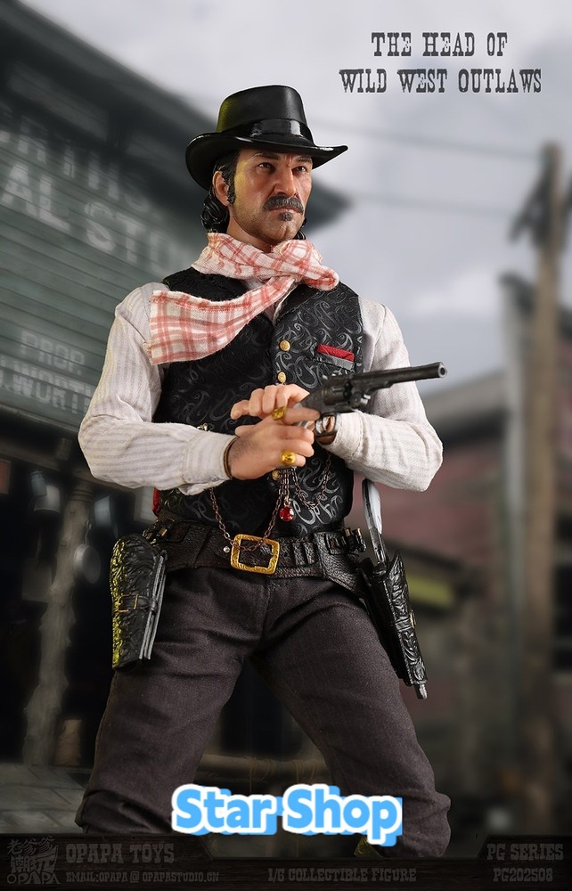 NEW OPAPA Toys PG202508 Dutch van der Linde Red Dead Redemption 1/6 Figure