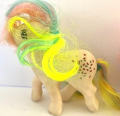 Vintage Lot Of 6 My Little Pony All Say Hong Kong Or China On Foot Hasbro 83-87