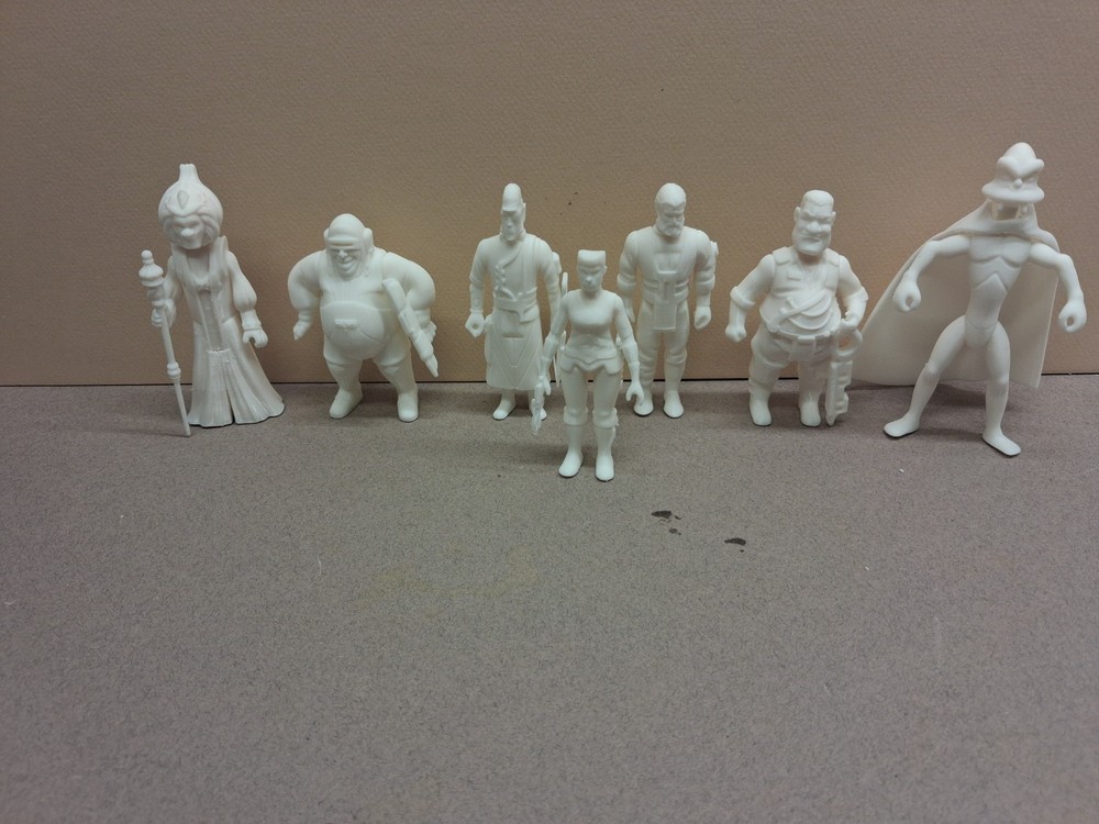 Star Wars UNPRODUCED Droids Cartoon Series Figures. READ THE DESCRIPTION FIRST!