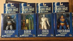 Complete Set of DC Direct Batman: The Dark Knight Returns Collectible Figures