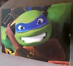Teenage Mutant Ninja Turtles Leo 2012 Post Card Picture Tmnt Leonardo