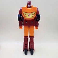 TRANSFORMERS G1 (Vintage 1986) RODIMUS PRIME 6″ Action Figure [NEAR COMPLETE]