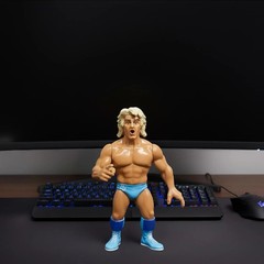 Zombie Sailor Toys Wrestling’s Heels and Faces Ric Flair 4.5″ Action Figure Blue