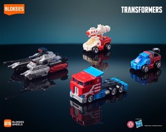 Blokees Wheels Transformers C01 Roll Out Sealed PDQ of 12 IN STOCK US SELLER NEW
