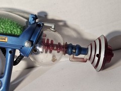 Mars Attacks! Brain Disintegrator Green Ray Gun- works Great!! 1996