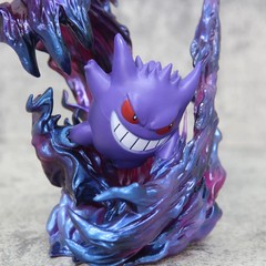 18cm Pokemon Gengar Anime Action Figure Collectible Ghost Claw Toy for Kids Gift