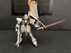 Bandai Mobile Suit RX-93 NU GUNDAM DELUXE 5″ Loose Action Figure