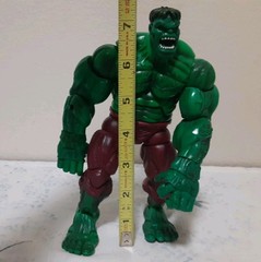ToyBiz Gamma Punch Hulk 2004 Fully Jointed Marvel Action Figure Green Purple