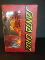 FLAME HAND Custom Kidrobot Santa Cruz Skateboards Screaming Hand Figure