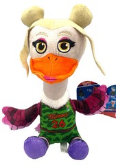 Large Plush Toy The Goat Movie #26 OLIVIA BURKE 12 ich Tall Basketball NWT