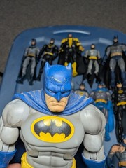 Mixed Batman Figure Lot Modern DC Comics Loose Some Rare Flaws