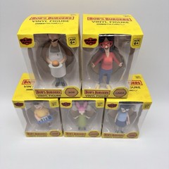 Bobs Burgers Figure Set Of 5 Culturefly Bob, Linda, Tina, Gene New