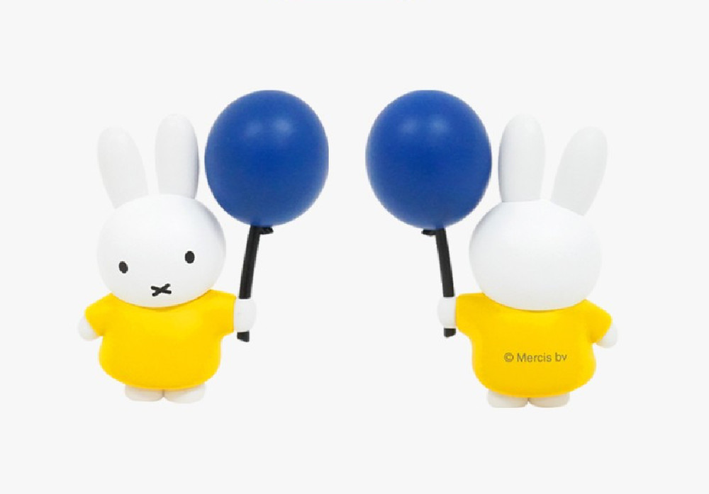 Miffy Figure Holding Balloon 70th Anniversary Ed. Limited ABS *Paid US-tariff
