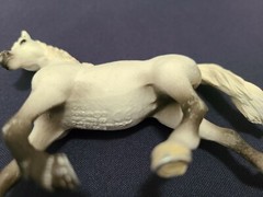 2013 Schleich WHITE ARABIAN MARE Horse Club 4.75″ Long Collectible Figure Toy