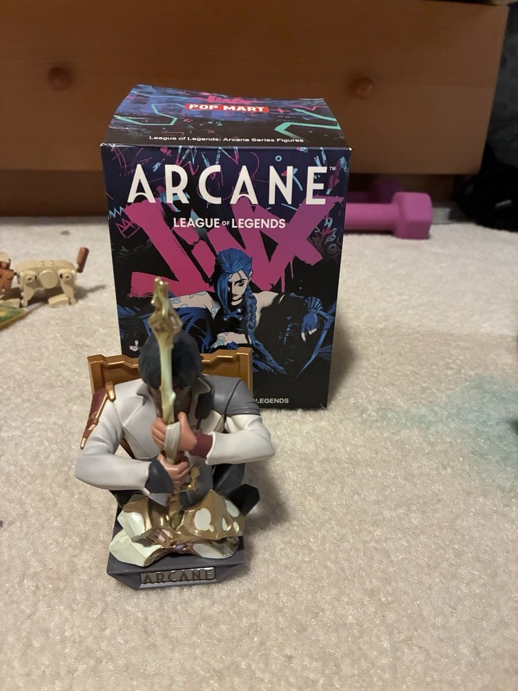 POP MART Arcane League of Legends – Jayce Blind Box Figure, Open Box, Mint
