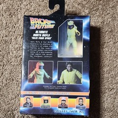 NECA Back to the Future Ultimate Marty McFly Tales From Space Boxed Action Figu…