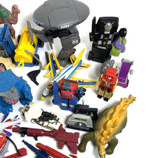 HUGE toy Lot!! Lots Vintage Boy Toys Transformers, animates Figures, And More!