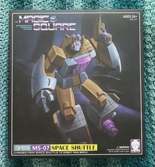 Magic Square Transformers MP Scale Blast Off Space Shuttle Decepticon Bruticus