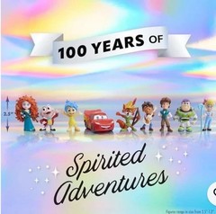 Disney100 Years of Spirited Adventures, Limited Edition 9-piece Figure Set