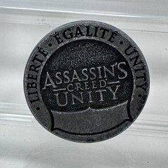 Assassins Creed Unity Coin Souvenir Gift Toy Loot Crate Collector 1.5″ NO POUCH