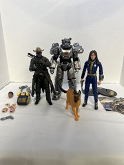 Mcfarlane Fallout Tv Show Lot Maximus The Ghoul, Lucy, and Maximus