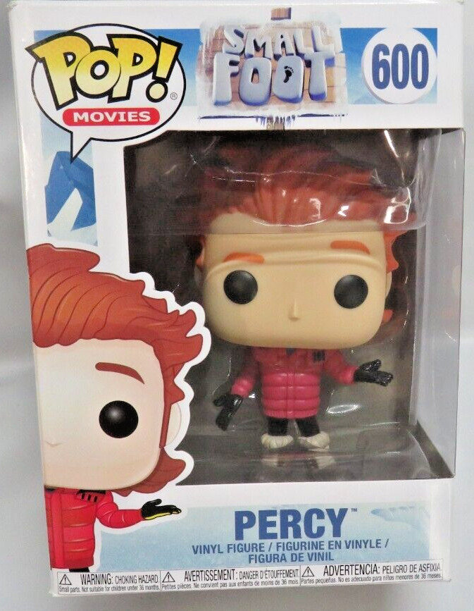 Percy Funko Pop Small Foot Funko Pop Movies Figure New NIP #600