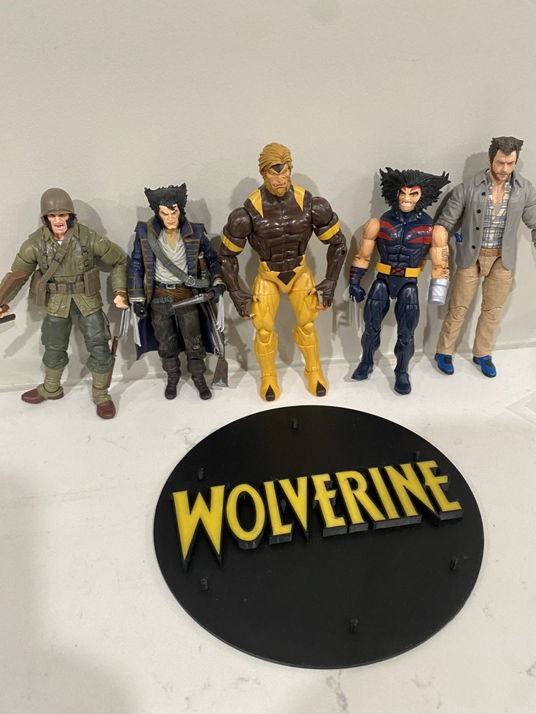 Marvel Legends Lot Wolverine and Sabertooth X-Men