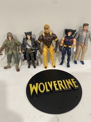 Marvel Legends Lot Wolverine and Sabertooth X-Men