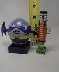 BATMAN & ROBIN Bomb Brain concept Art figure toy set SDCC Limited Ed /500 VHTF!