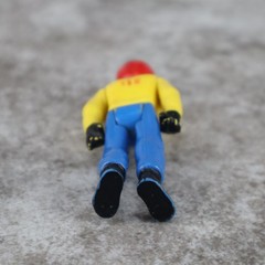 VTG Adventure People Fisher Price action figure toy 1976 stuntman motorcycle
