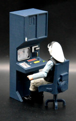 STAR WARS HOTH ECHO BASE COMPUTER AND CHAIR LOT for 3.75 IN figure DIORAMA