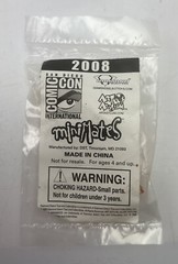 2008 Diamond Select San Diego Comic Con SDCC MiniMates Translucent Orange Figure