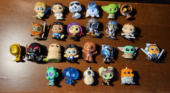 Disney Doorables Star Wars BB-8, Darth Vader, Hologram Leia, Chewbacca and More.