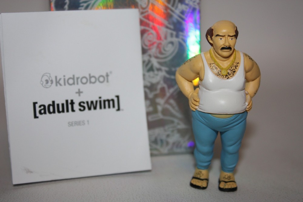 KIDROBOT ADULT SWIM SERIES 1 2008 ATHF CARL AQUA TEEN HUNGER FORCE ART TOY