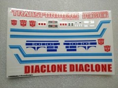 Hasbro Ocean Detail Decals for Earthrise OP,in stock