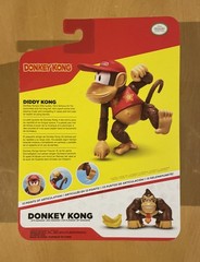 World of Nintendo Diddy Kong w/ Barrel Donkey Kong 4″ Action Figure Jakks Toy