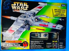 1997 Star Wars Power of the Force POTF X-Wing Fighter Red Five Electronic MISB